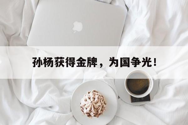 金年会足球官网-孙杨获得金牌，为国争光！